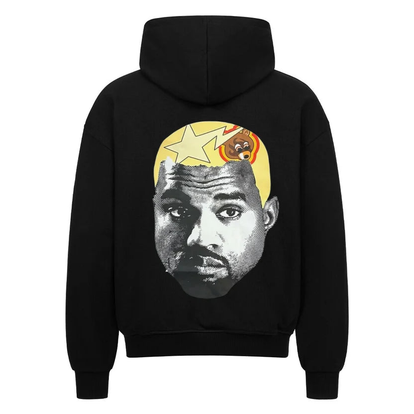 BLACK KANYE HOODIE